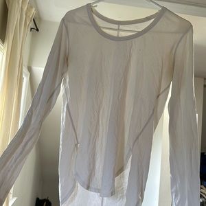 White Lululemon Long Sleeve